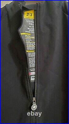 $169 Assos Mille GT Spring Fall Jacket Long Sleeve Aero Cycling Jersey Sz. S
