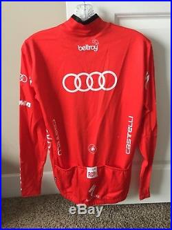2016 Castelli Team Audi Cycling Short and Long Sleeve Jerseys and Bibs (Size L)