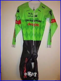 2017 POC Cannondale Drapac Pro Cycling Long Sleeve Aero TT Time Trial Skinsuit M