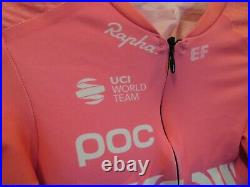 2020 RAPHA EF Pro Cycling Team Long Sleeve AeroSuit TT Skinsuit Small S 3 Pink