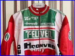7 Eleven Vintage Columbus Campagnolo Hoonved Tag Heuer Jersey Jacket Cycling 52