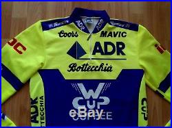 ADR Bottecchia WCup Team Long Sleeve Jersey, Coors, Santini, Lemond Size XL