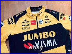 AGU 2020 long sleeve jersey M brushed back Yumbo Visma cycle jersey from Japan