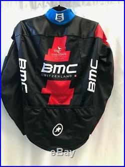 ASSOS Equipe RS long sleeve fleeced jersey BMC Tag Heuer Men's Size Medium