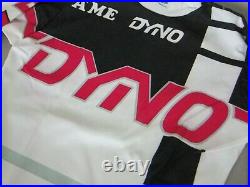 A'ME GT Dyno Old School BMX Bike, Long-Sleeve Jersey Freestyle Black/White, AS