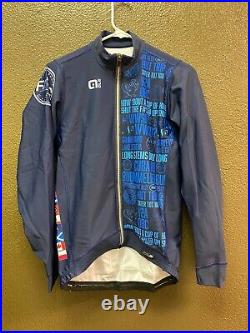 Alé Cycling PR-S Custom Navy Blue Long Sleeve Jersey Men's Large