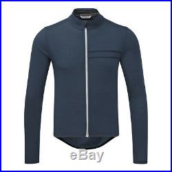 Ashmei Long Sleeve Classic Cycle Jersey Blue