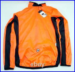 Assos Mille GT Wind Jacket Men's Large Long Sleeve Lollyred Full Zipper Cycling