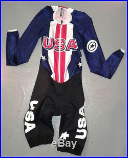 Assos Team USA Cycling Long Sleeve Skin Suit Small