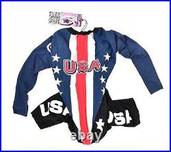 Assos Team USA Cycling Speedfire Long Sleeve Skinsuit Women XS Road Bike Race TT