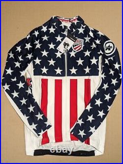 Assos Team USA Thermal Long Sleeve Jersey Size Large New