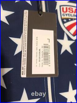 Assos Team USA Thermal Long Sleeve Jersey Size Large New