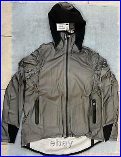 Assos Trail Women's Rain Jacket Medium Gray