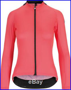 Assos UMA GT Summer Womens Long Sleeve Bike Jersey Galaxy Pink