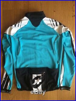 Assos iJ intermediate S7 long sleeve jersey Black/Calypso, Small (RRP £ 200)