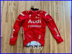 Audi Castelli Thermal Jacket Red Size 2X-Small