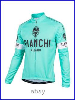 BIANCHI MILANO STORIA Blue Long Sleeve Jersey (Small)