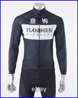 BIORACER Long sleeve warm jersey PRO-FLANDRIEN-BLK JAPAN Limited Cycle wear Rare