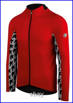 BNWT ASSOS MILLE GT Spring Fall LS Long Sleeve Jersey National Red Size XLG