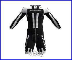 BW Aero Long Sleeve Cycling Road Skinsuit in Black / White With Logo by GSG