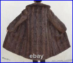Beaver Mens Fur Coat Men Farmer Nutria Jacket Natural Vintage Chest 46 42 Long