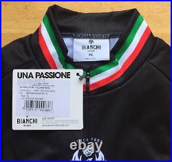 Bianchi Milano Storia Black Long Sleeve Jersey XL New with tags