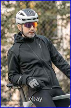 Bicycle Jacket Cycling Clothing Thermal Fleece Long Sleeve Windproof Sportswear