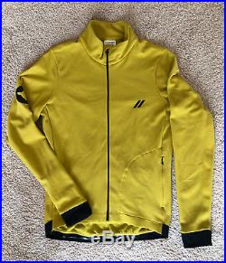 Black Sheep Cycling Jersey Long Sleeve Mustard / Yellow Men's Medium