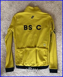 Black Sheep Cycling Jersey Long Sleeve Mustard / Yellow Men's Medium