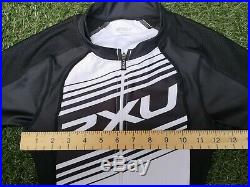 Bnwt 2xu Comp Full Zip Sleeved Long Course Compression Triathlon Tri Suit Xs