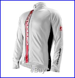 CANNONDALE Elite Winter CYCLING Long Sleeve Jersey in White