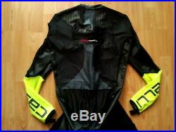 CASTELLI BODY PAINT 3.3 long sleeve speed suit BLACK/Yellow Fluo Skinsuit 2XL