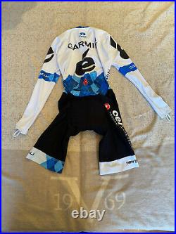 CASTELLI Cycling Long Sleeve Skinsuit BRAND NEW GARMIN ORIGINAL SIZE M Unisex