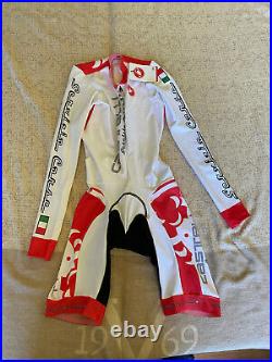 CASTELLI Cycling Long Sleeve Skinsuit BRAND NEW ITALIA ORIGINAL SIZE M Unisex