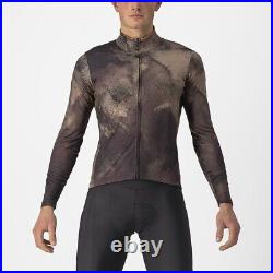 CASTELLI Ventaglio Men's Long Sleeved SMALL Bicycling Jersey TERRA $139.99