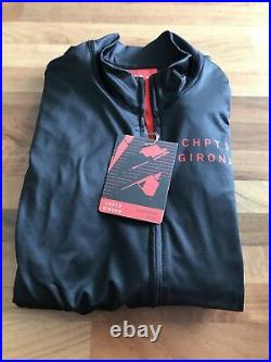 CHPT 3 Castelli Girona Long Sleeve Jersey Black/grey/red Size XL Worn Once