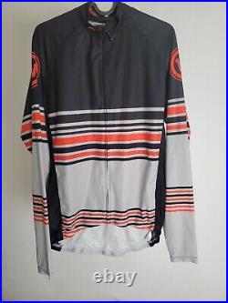 Canari Men Cycling jersey Long Sleeve lightweight Sport Sz L Black original