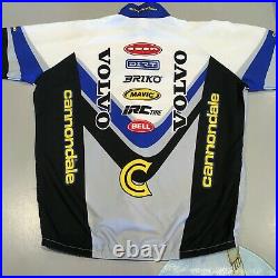 Cannondale Volvo Cycling Jersey Jacket Long Sleeve