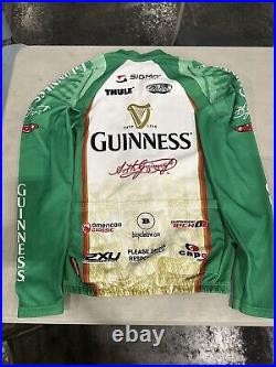 Capo Custom Guinness Team Cycling Jersey L/S Thermal Large Made in Italy