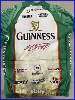Capo Custom Guinness Team Cycling Jersey L/S Thermal Large Made in Italy