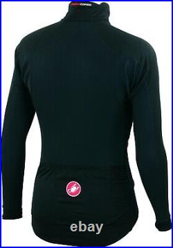Castelli Alpha Men's Long Sleeve Cycling Jersey Size Large Black