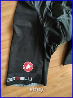Castelli Body Paint Men's Long Sleeve Skinsuit ProgettoX2 Pad Size XL NEW
