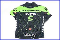 Castelli Cannondale Cycling Jersey Men's Sz Large Black / Green Brand New