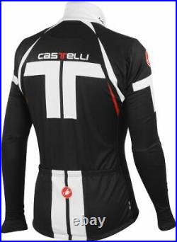 Castelli Free Men's Windstopper Long Sleeve Cycling Jacket Size Large Black