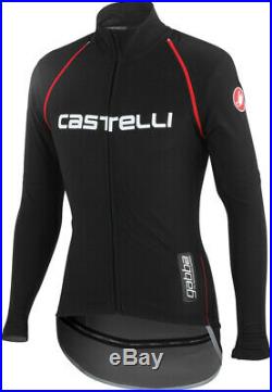 Castelli Gabba Convertible Long Sleeve Cycling Jacket Black