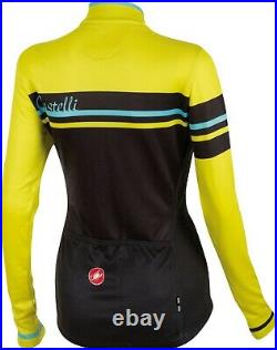 Castelli Girone Women's Wool Blend Long Sleeve Cycling Jersey