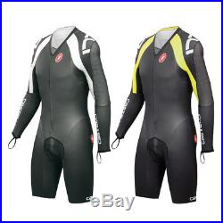Castelli Long Sleeve Body Paint 3.0 cycling speed suit Tri S M XL Ce095