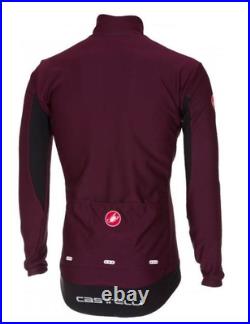 Castelli Men's Perfetto Long Sleeve Jacket Barbaresco Red Limited Edition Large