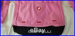 Castelli Men's Perfetto Long Sleeve Jersey Large Pink MSRP $199.95