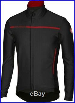 Castelli Men's Perfetto Long Sleeve Jersey XL Black MSRP $199.95